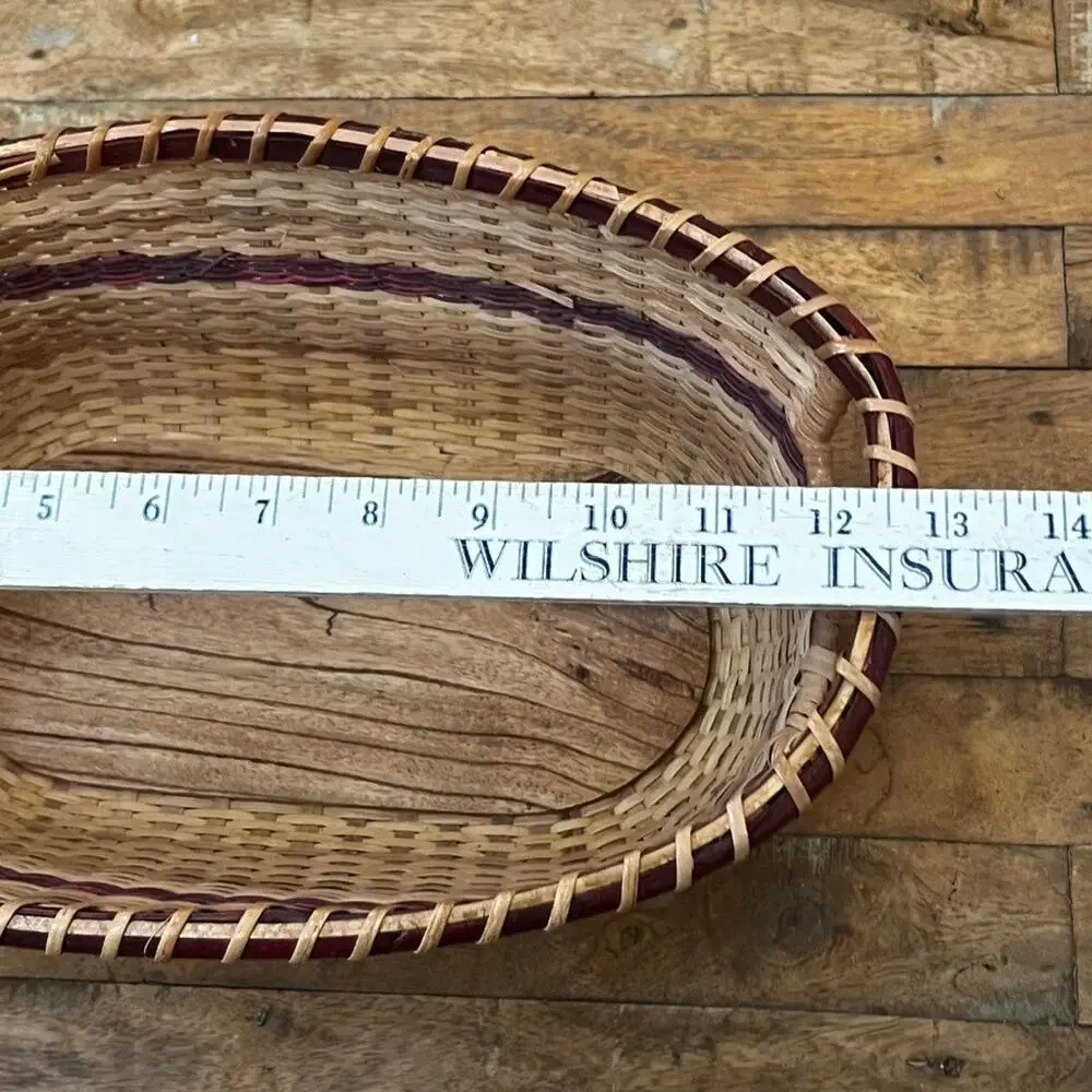 Handwoven Hazel Basket 12.5